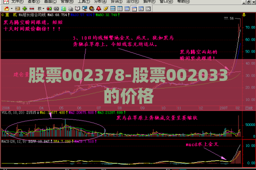 股票002378-股票002033的价格  第1张