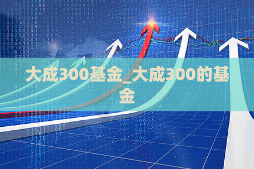 大成300基金_大成300的基金  第1张