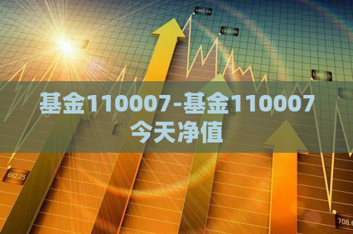 基金110007-基金110007今天净值  第1张