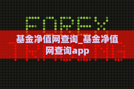 基金净值网查询_基金净值网查询app  第1张