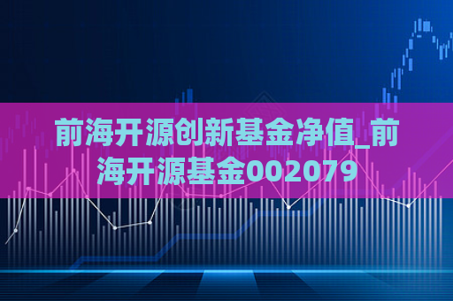 前海开源创新基金净值_前海开源基金002079  第1张