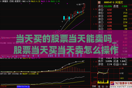 当天买的股票当天能卖吗_股票当天买当天卖怎么操作  第1张