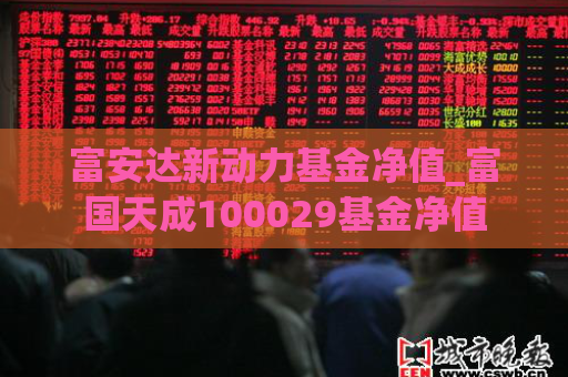 富安达新动力基金净值_富国天成100029基金净值