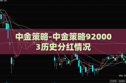 中金策略-中金策略920003历史分红情况