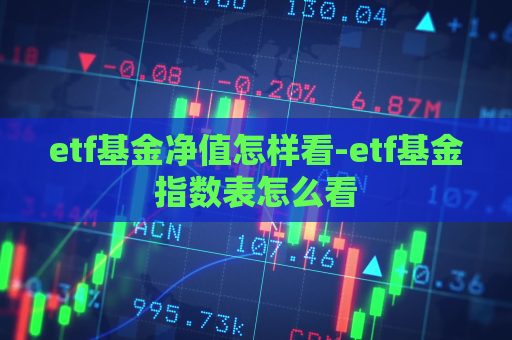 etf基金净值怎样看-etf基金指数表怎么看