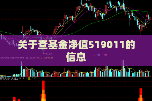 关于查基金净值519011的信息