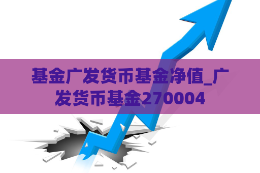 基金广发货币基金净值_广发货币基金270004