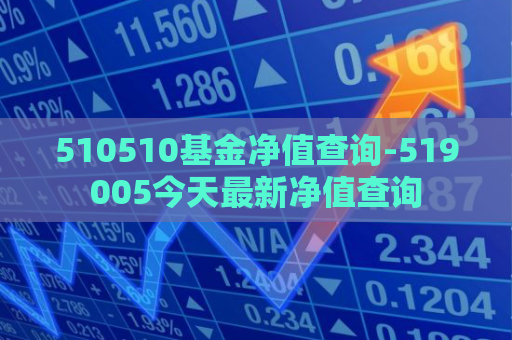 510510基金净值查询-519005今天最新净值查询  第1张