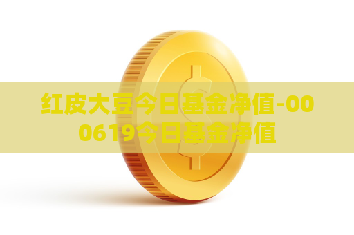 红皮大豆今日基金净值-000619今日基金净值