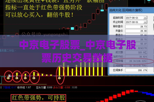 中京电子股票_中京电子股票历史交易数据  第1张