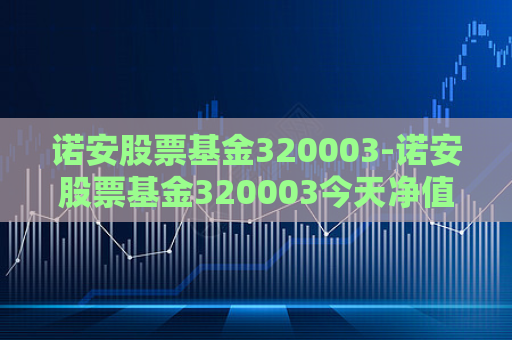 诺安股票基金320003-诺安股票基金320003今天净值查询