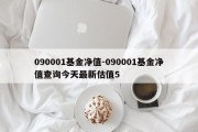 090001基金净值-090001基金净值查询今天最新估值5