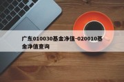 广东010030基金净值-020010基金净值查询