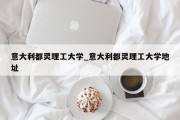 意大利都灵理工大学_意大利都灵理工大学地址