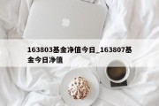 163803基金净值今日_163807基金今日净值