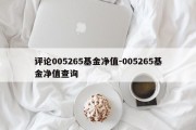 评论005265基金净值-005265基金净值查询