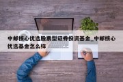 中邮核心优选股票型证券投资基金_中邮核心优选基金怎么样