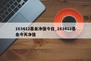 163412基金净值今日_163412基金今天净值