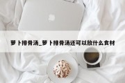 萝卜排骨汤_萝卜排骨汤还可以放什么食材