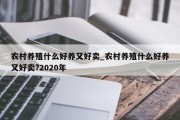 农村养殖什么好养又好卖_农村养殖什么好养又好卖?2020年